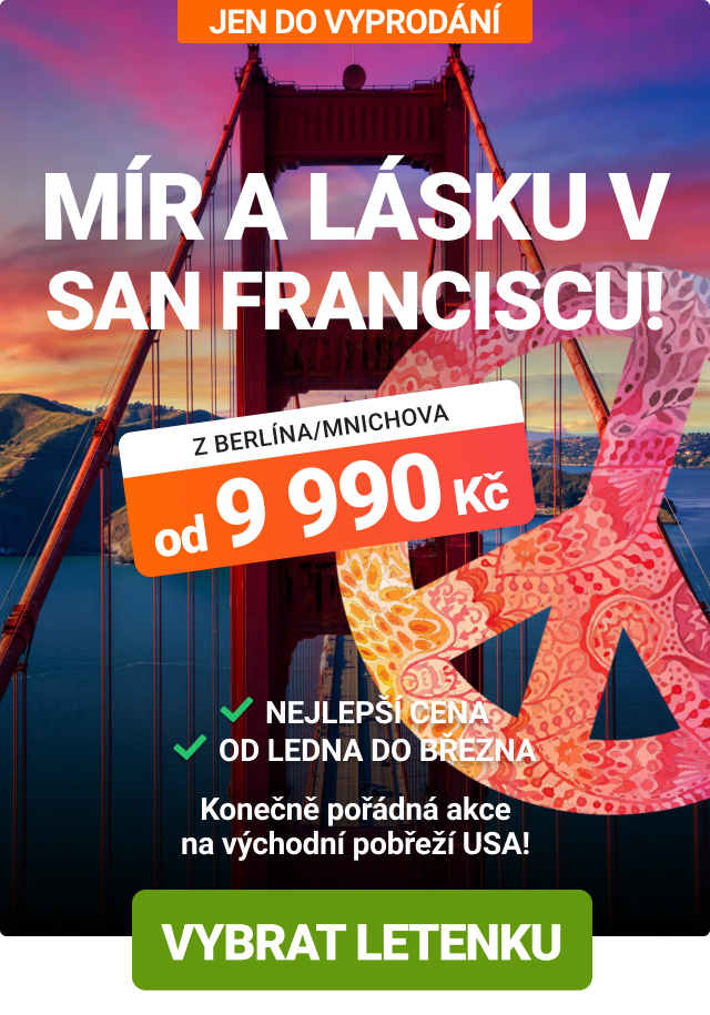 Akční letenky do San Francisca