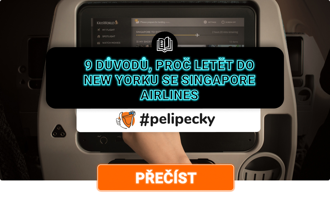 9 důvodů, proč letět do New Yorku se Singapore Airlines