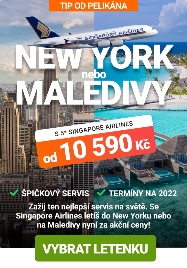 Akční letenky se Singapore Airlines