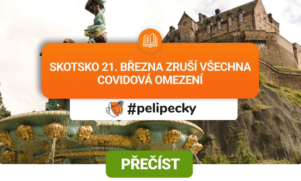 Skotsko ruší covid-19 opatření
