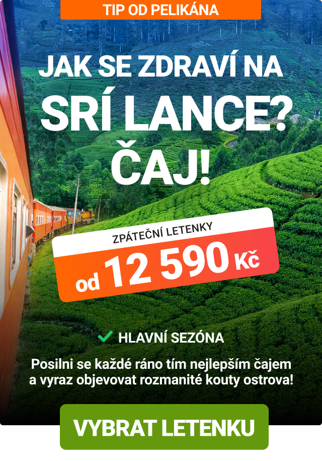 Akční letenky na Srí Lanku