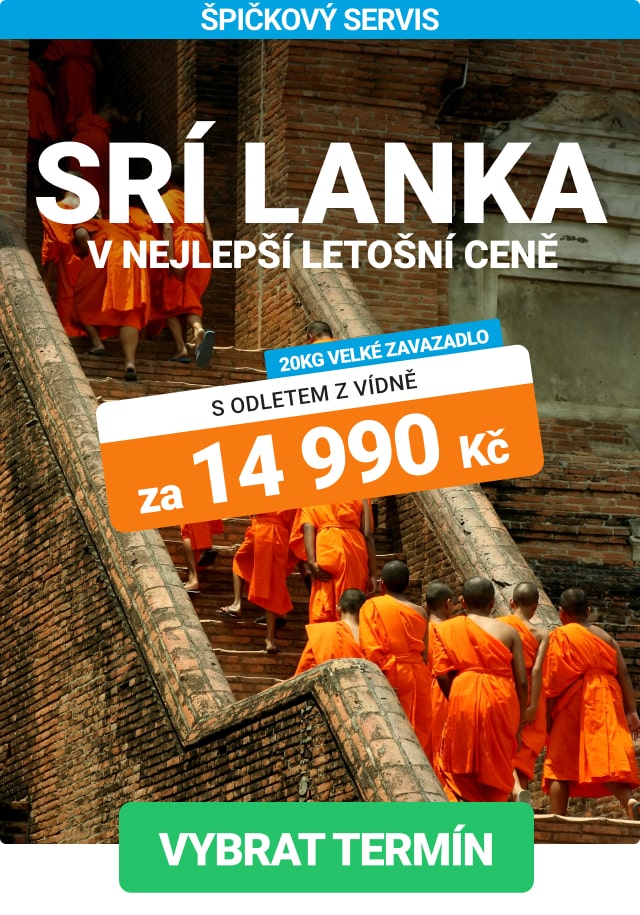 Akční letenky na Srí Lanku