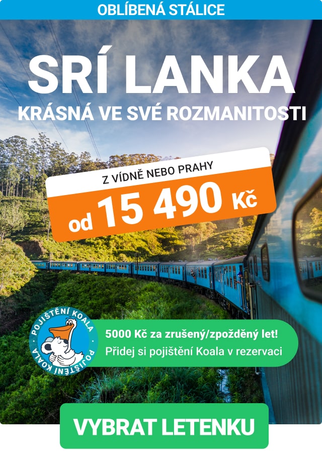 Akční letenky na Srí Lanku