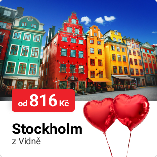 Akční letenky do Stockholmu