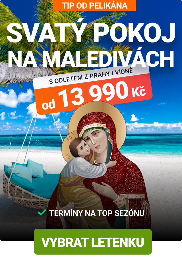 Akční letenky na Maledivy