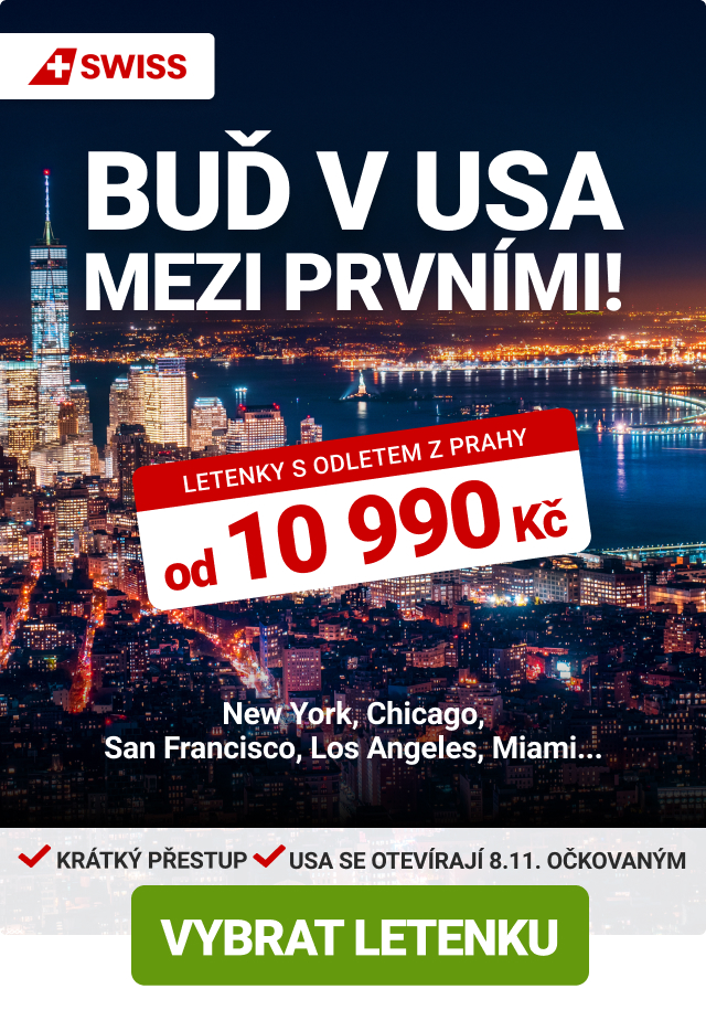 Akční letenky do USA se SWISS
