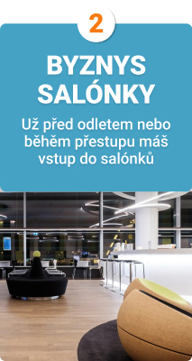 Vstup do byznys salónků
