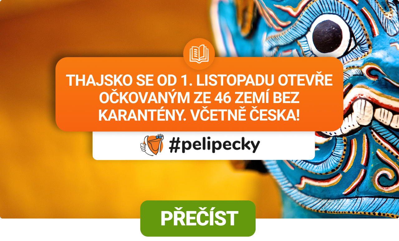 Thajsko se otevírá očkovaným bez karantény