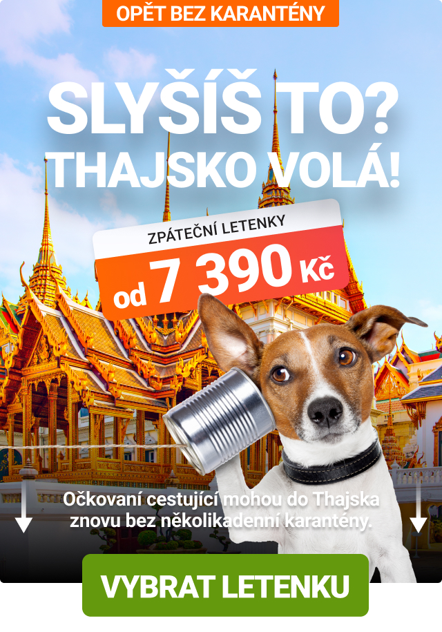 Akční letenky do Thajska