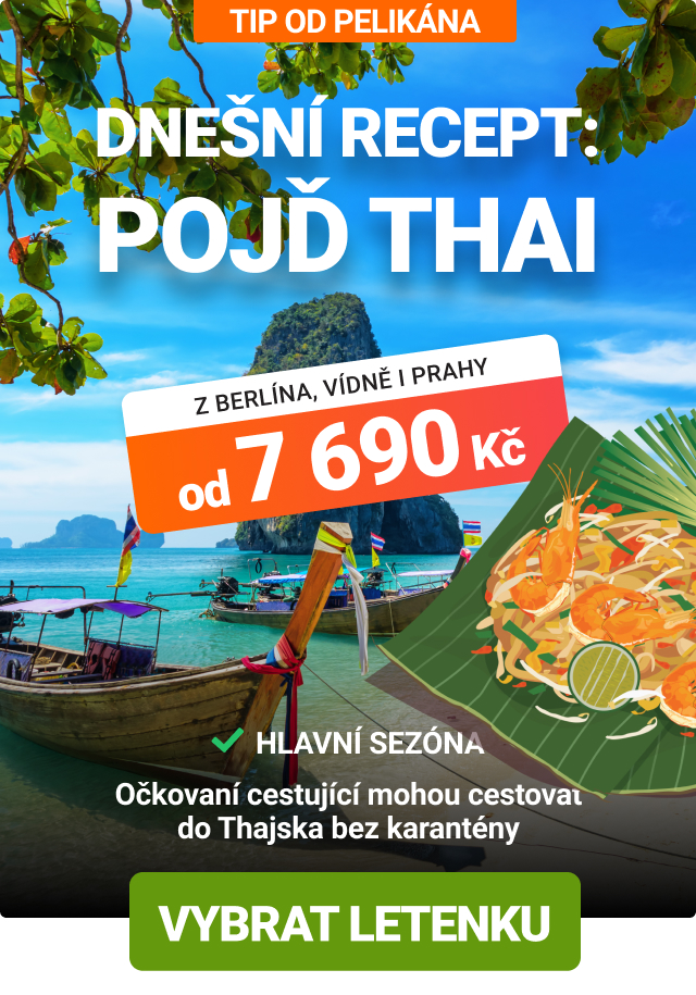 Akční letenky do Thajska