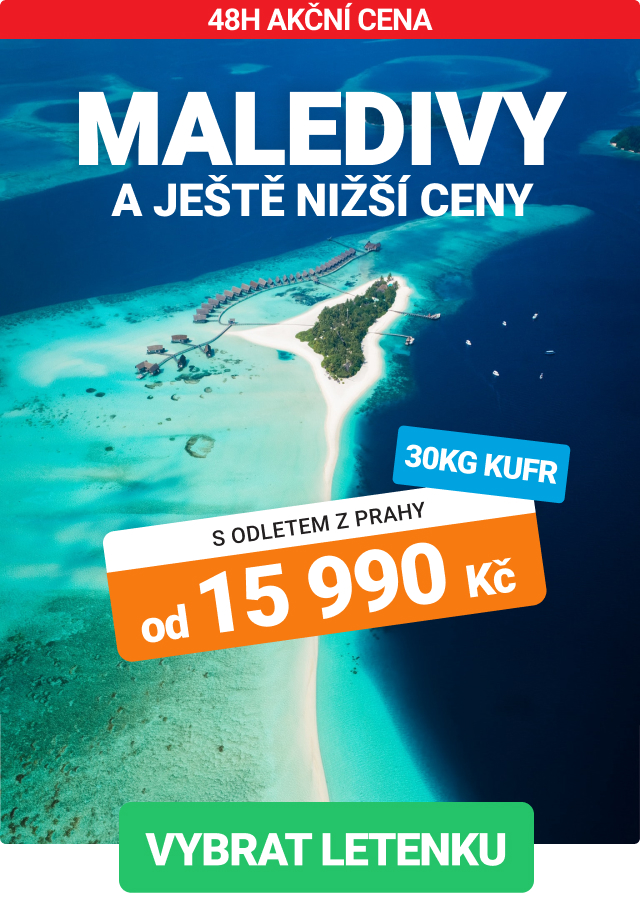 Akční letenky na Maledivy s Turkish Airlines