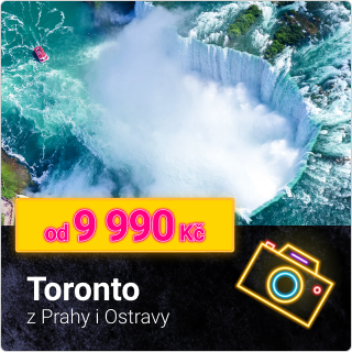 Akční letenky do Toronta