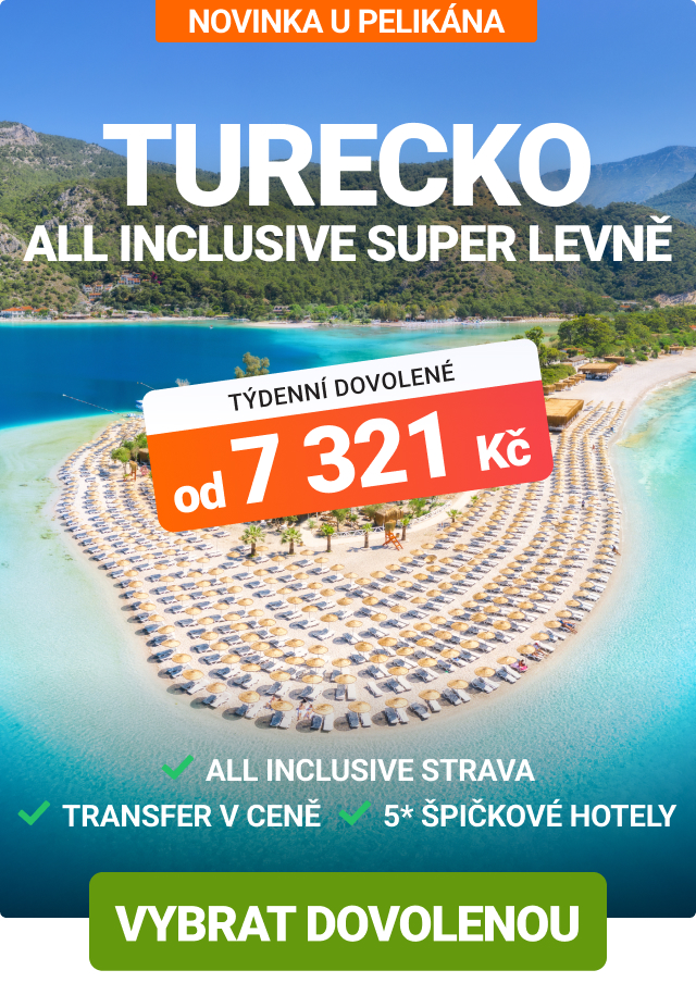 All inclusive dovolená v Turecku