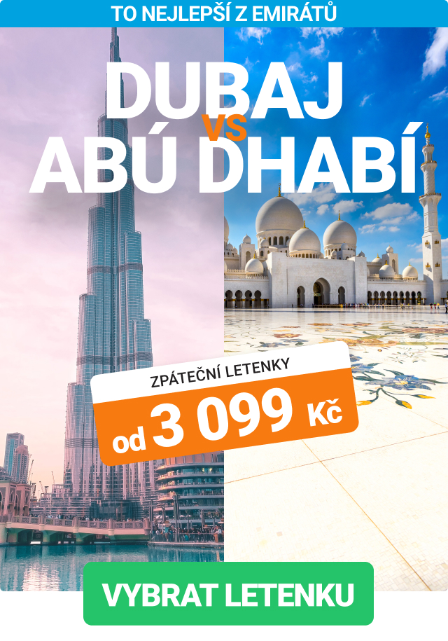 Letenky do Spojených arabských emirátů