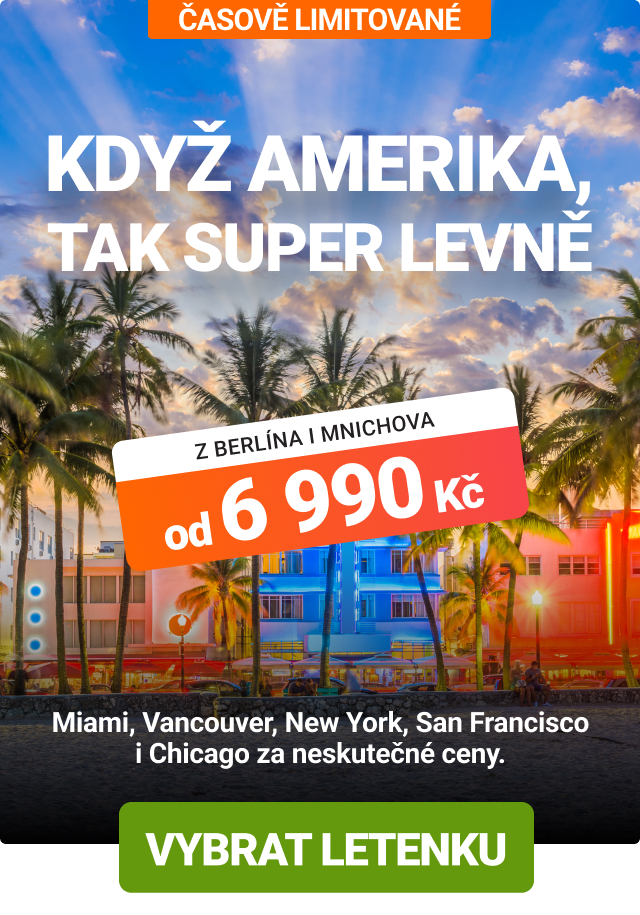 Akční letenky do Ameriky