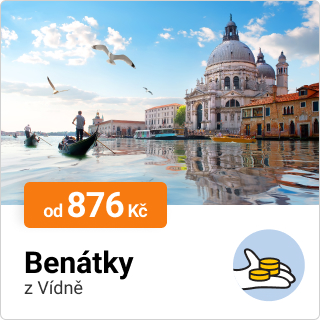 Akční letenky do Benátek