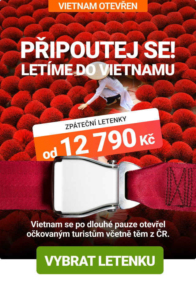 Akční letenky do Vietnamu