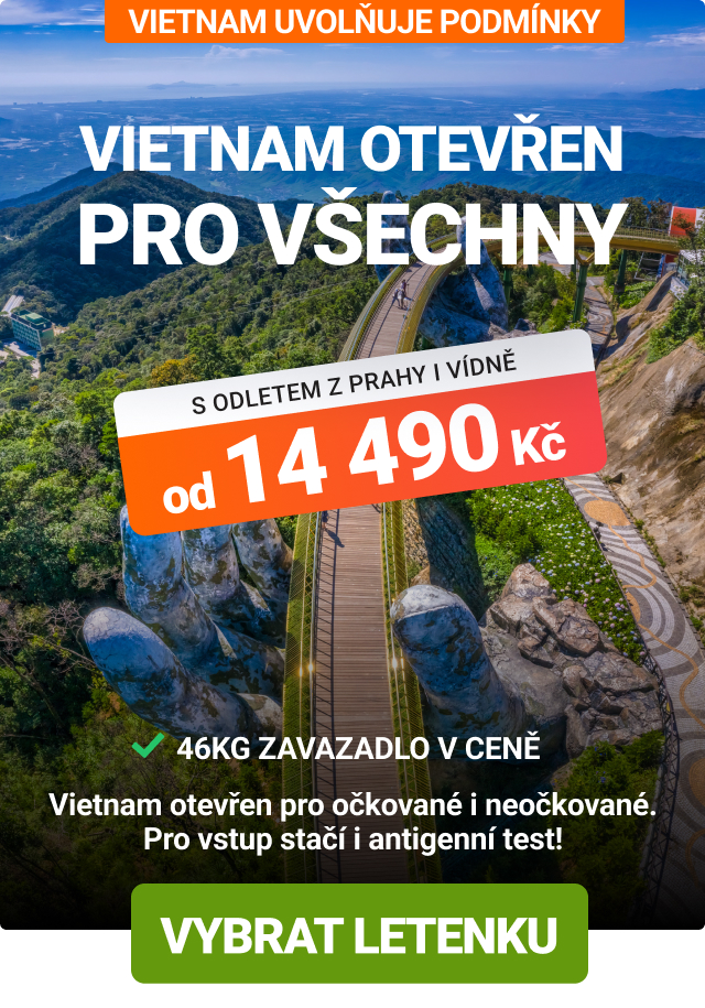 Akční letenky do Vietnamu