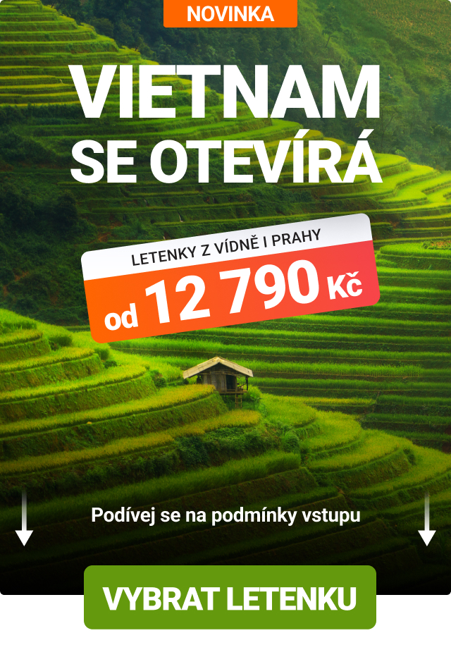 Akční letenky do Vietnamu