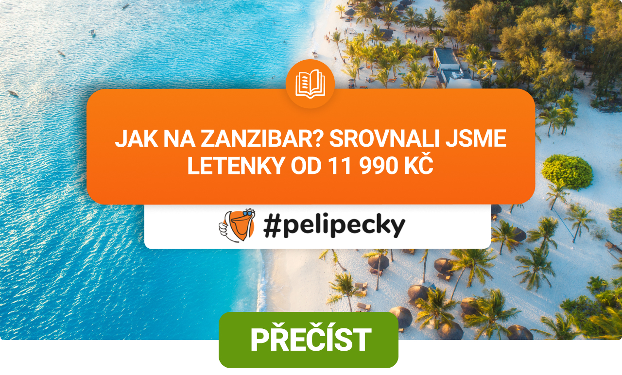 Srovnánní letenek na Zanzibar