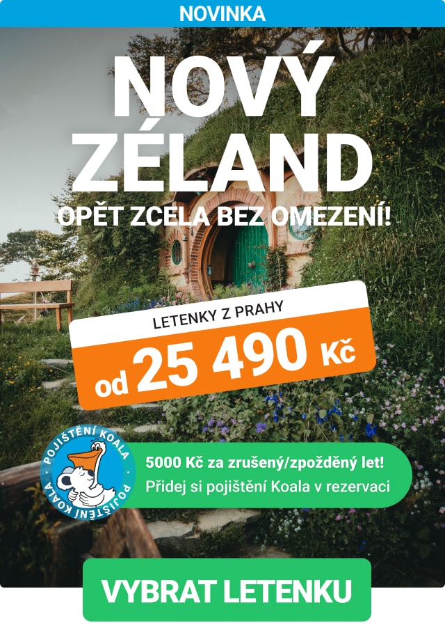 Letenky do Aucklandu