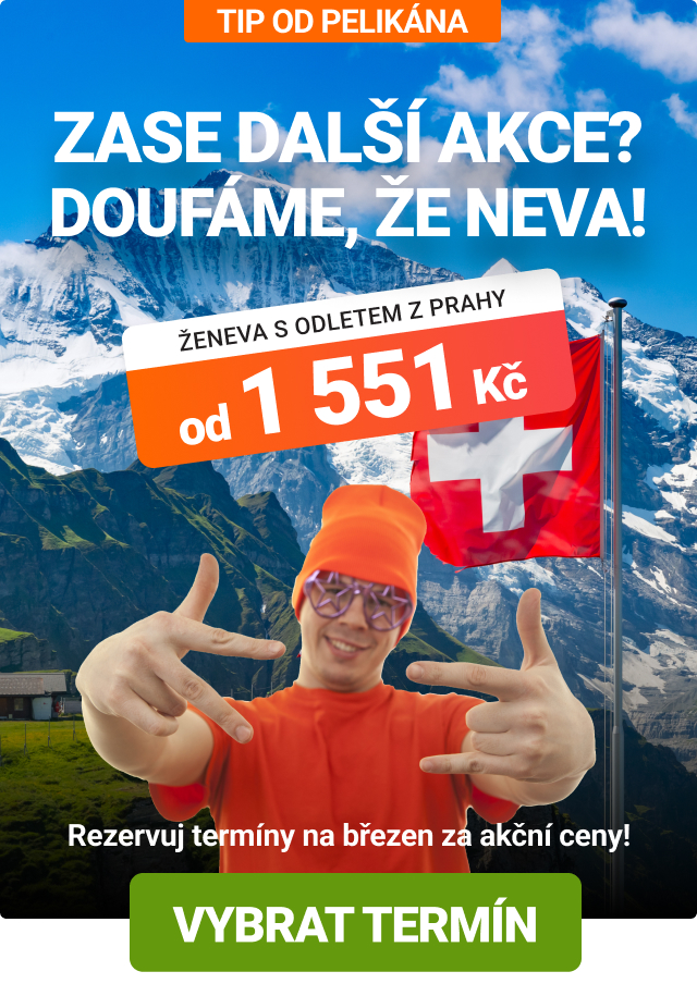Akční letenky do Ženevy