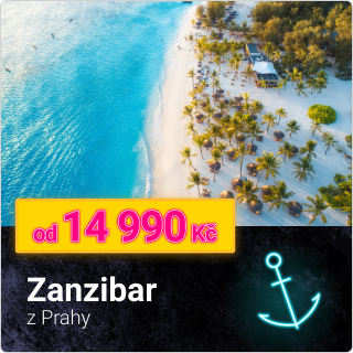 Akční letenky na Zanzibar