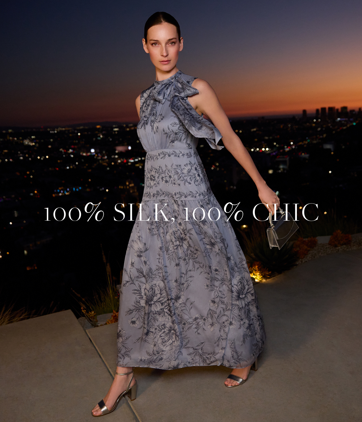 Dakota Silk Maxi Dress