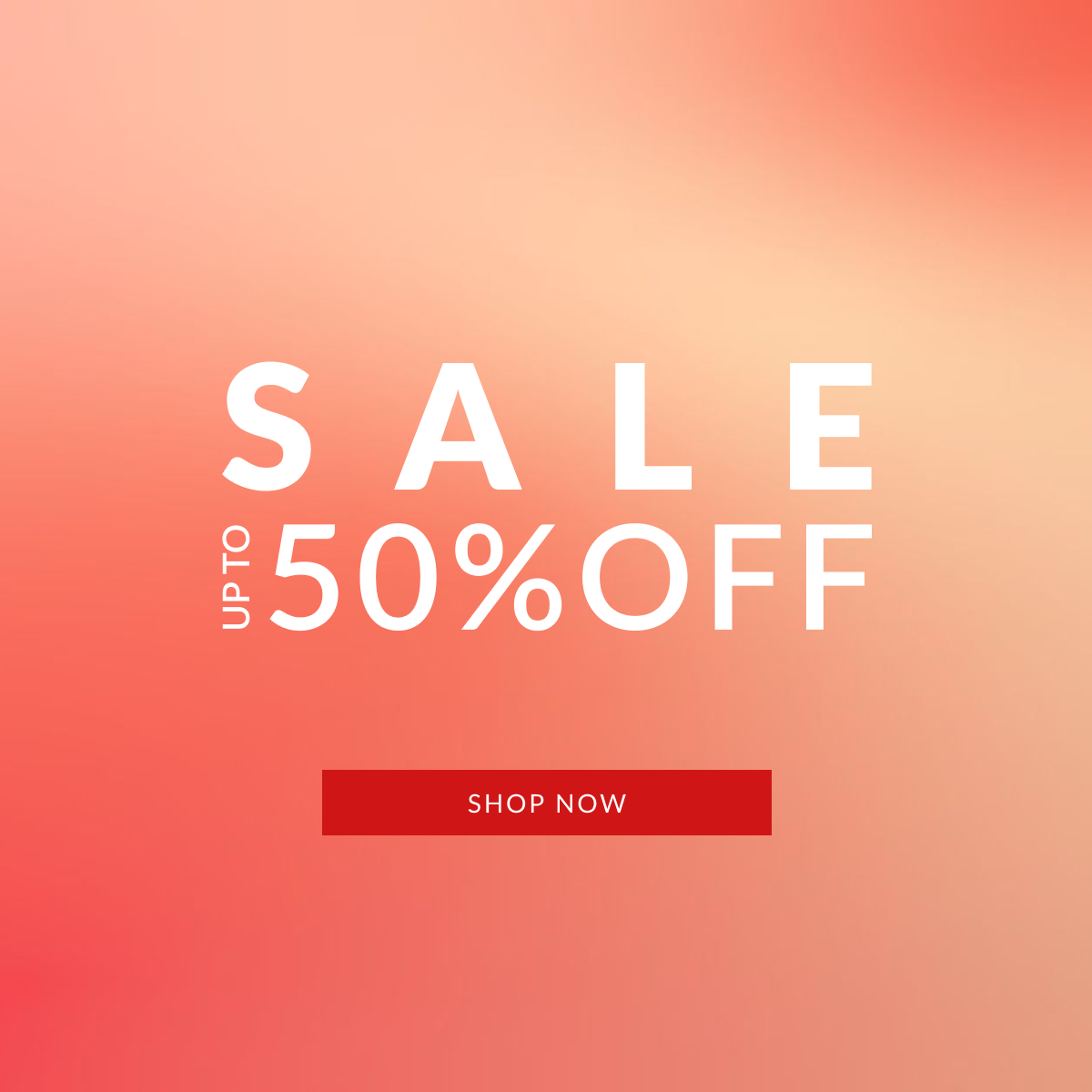 UP TO 50% OFF SUMMER SALE