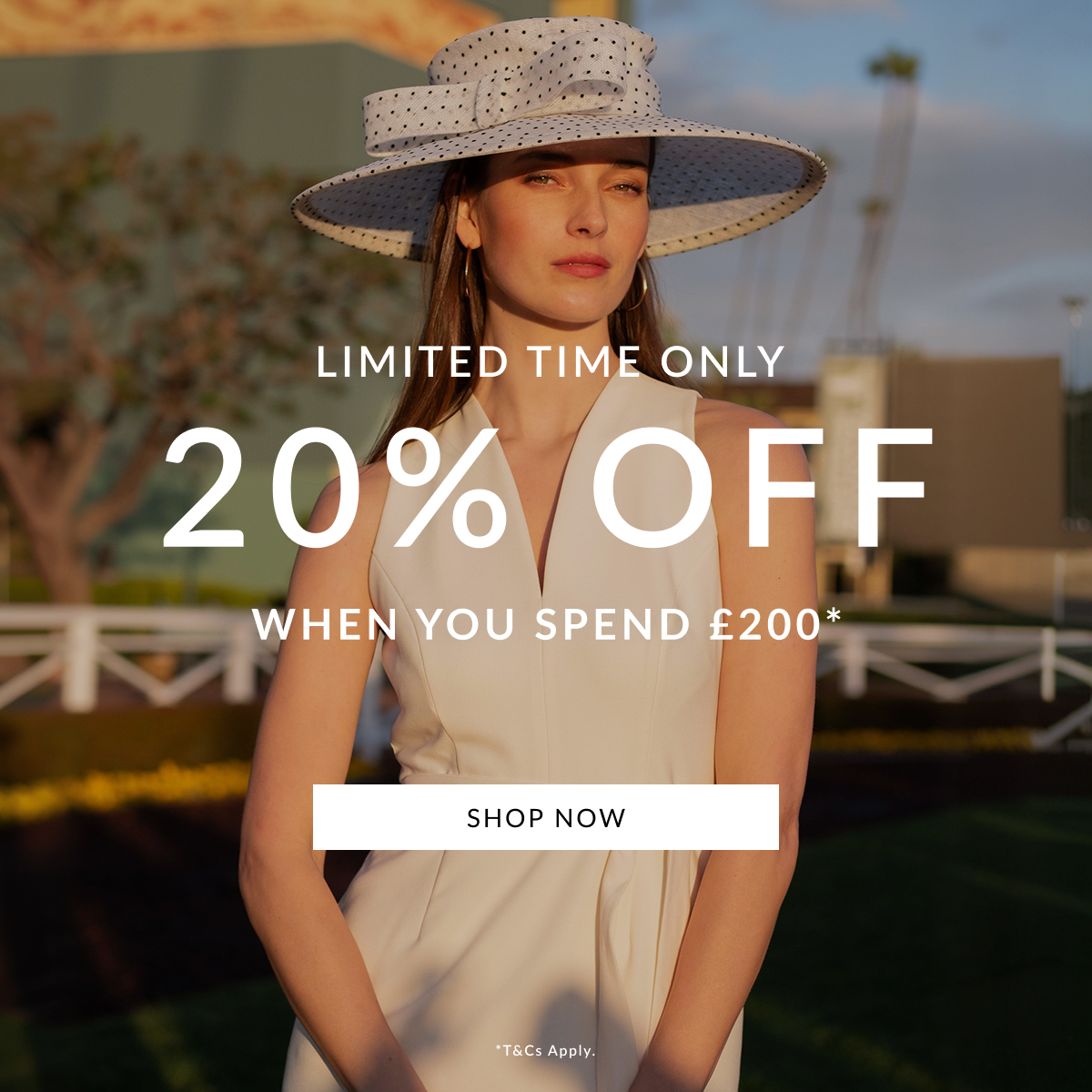 LIMITED TIME ONLY 20% OFF WHEN YOU SPEND £200
