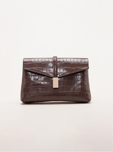 Leather Textured Cross Body Bag