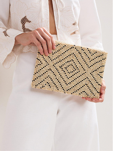 Beaded Clutch Bag