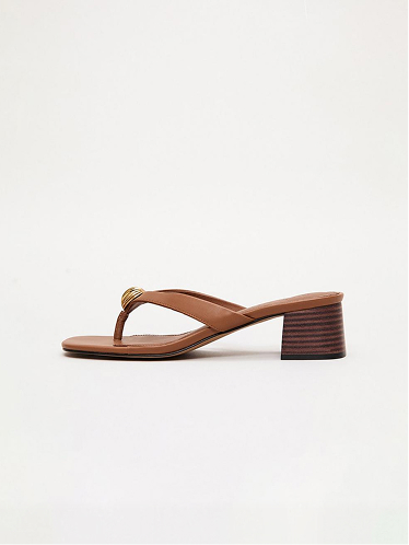 Metal Trim Sandals
