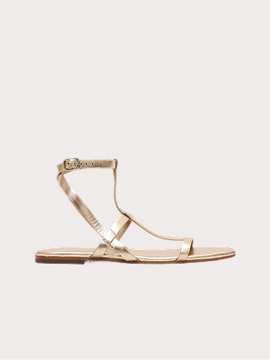 Strappy Flat Sandals