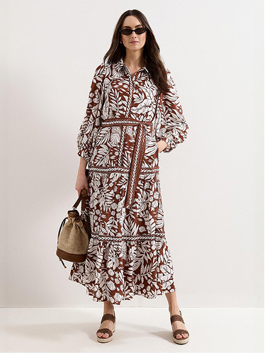 Coralie Printed Maxi Dress