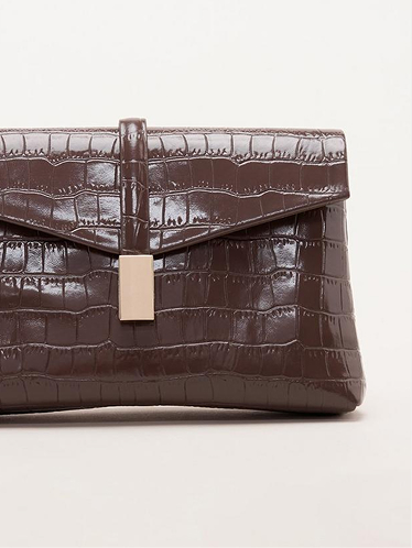 Leather Textured Cross Body Bag