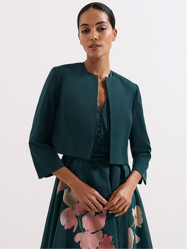 Arlette Teal Jacket