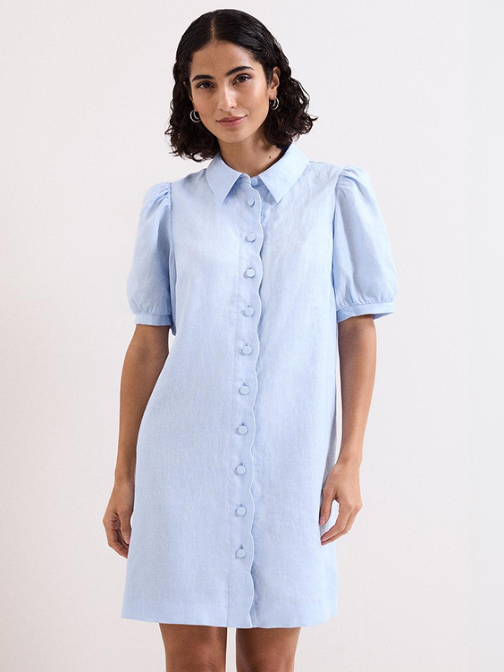 Candice Linen Mini Dress