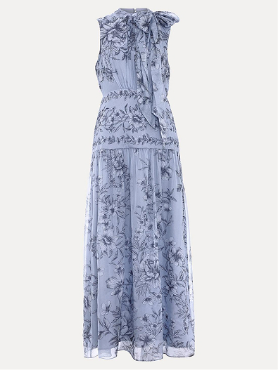 Dakota Silk Maxi Dress
