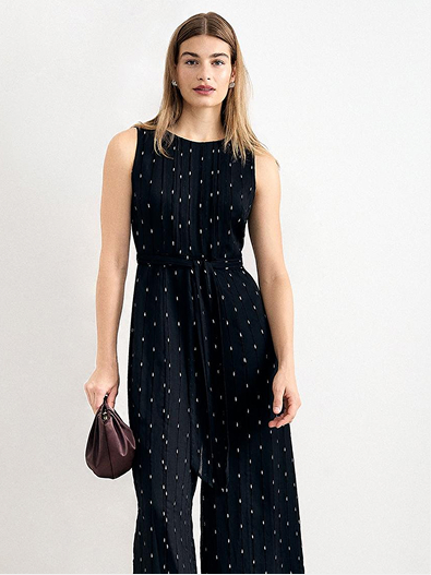 Janine Sparkle Wide Leg Jumpsuit