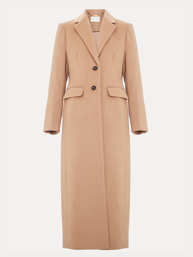 Lydia Button Maxi Coat