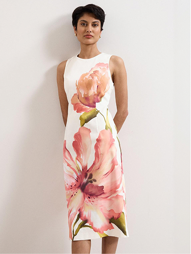 Nadina Floral Midi Dress