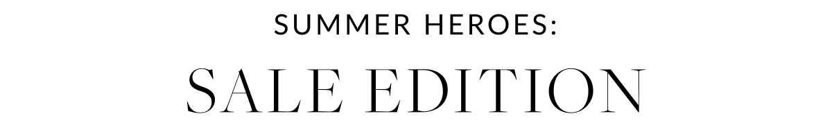 UP TO 50% OFF SUMMER SALE