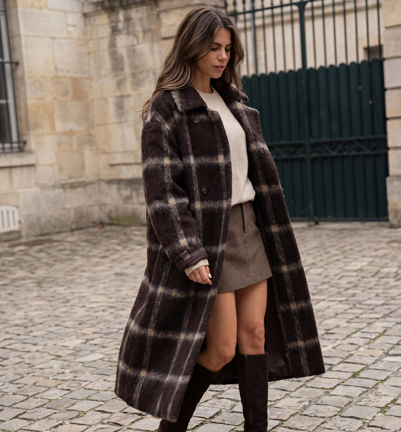 Bruine Eleh mantel