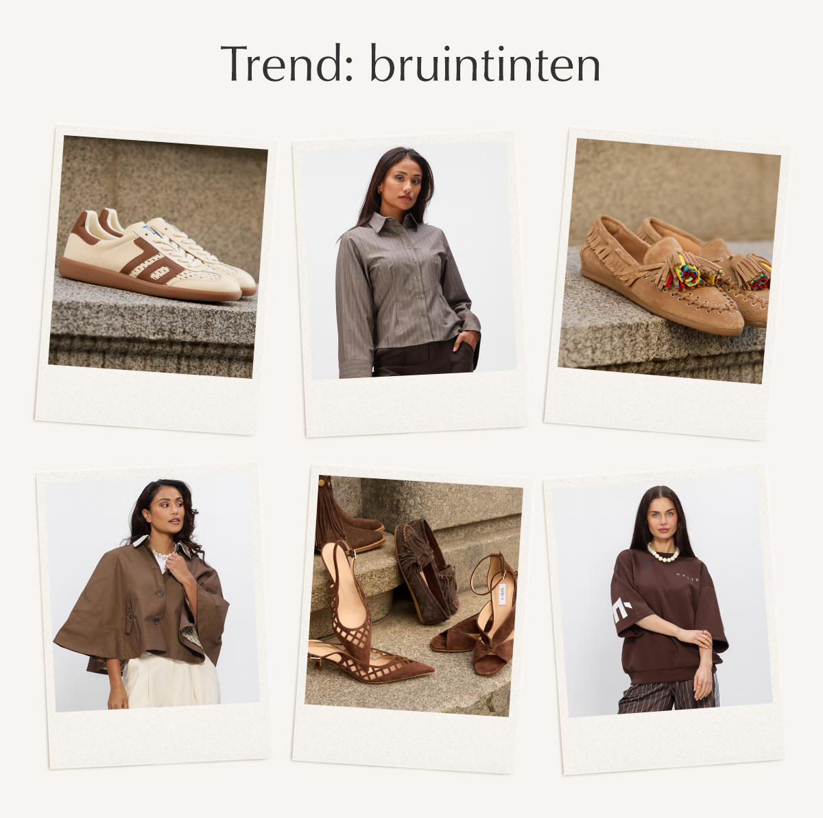 Kleding schoenen bruin