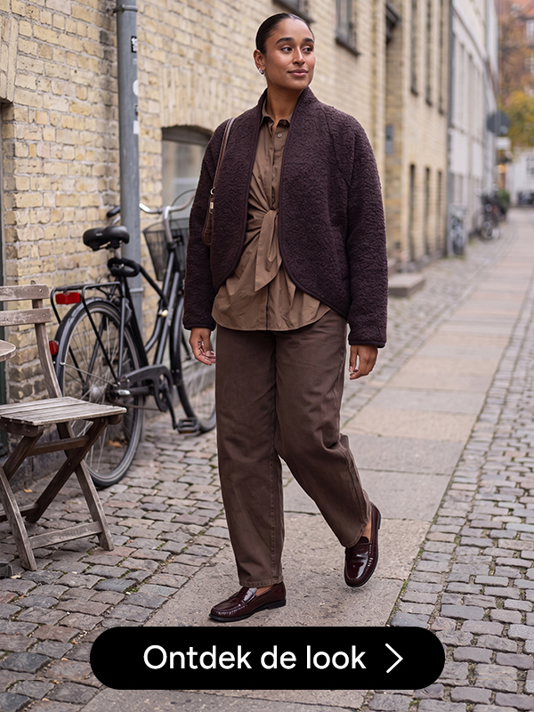 Dames Bordeaux Circle of Trust schoenen met vacht