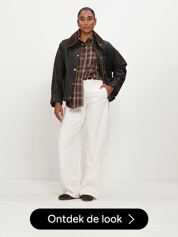 Dames Barbour groene jack