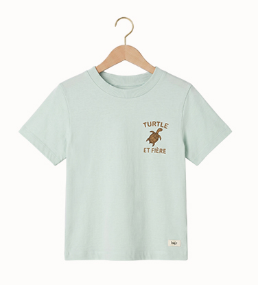 blauwe baje studio t-shirt duke