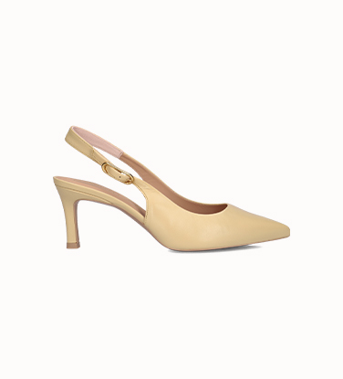 Butter Yellow Unisa Slingbacks