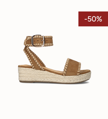 Bruine Ayana sandalen